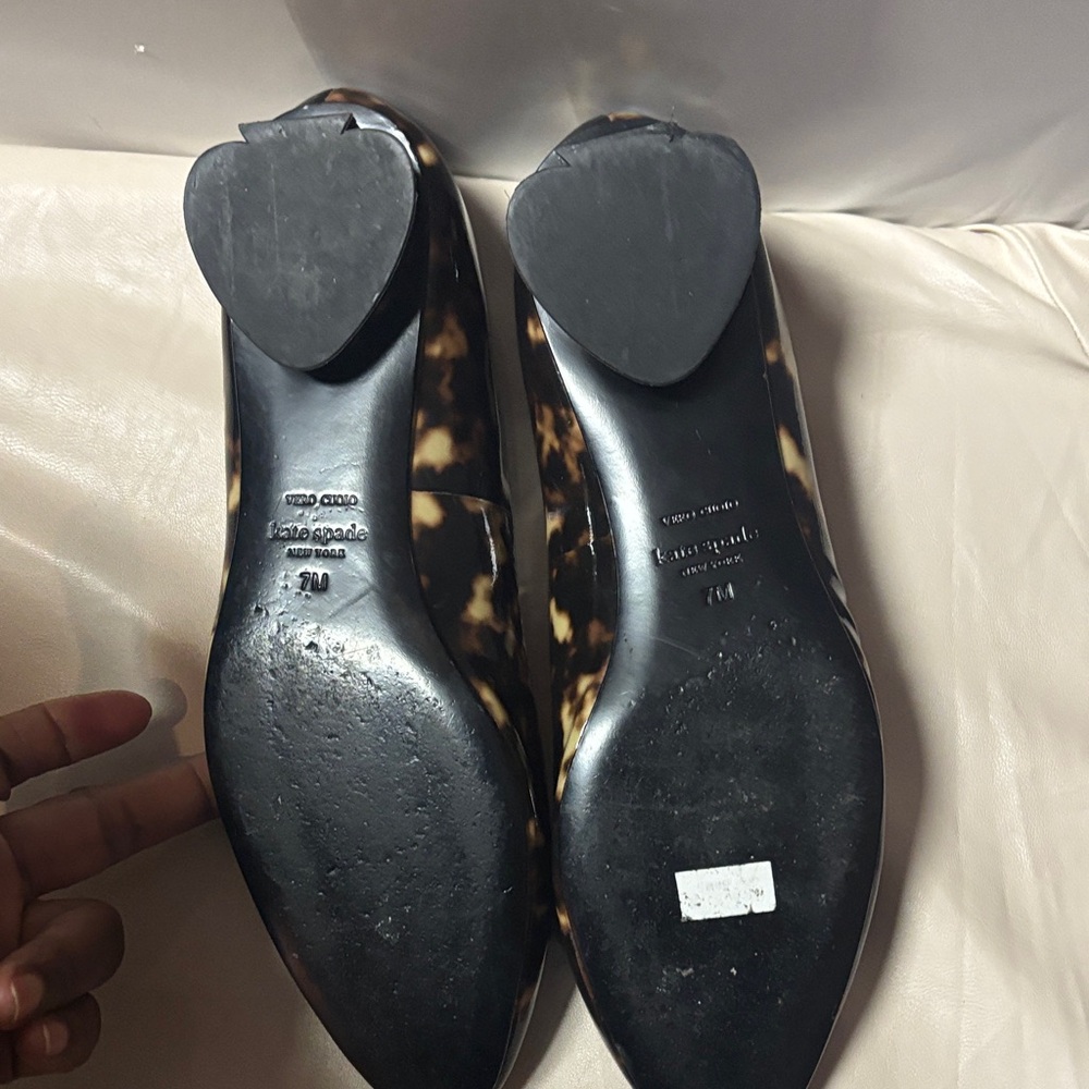 Kate Spade Tortoise Shell Pattern Flats - image 5